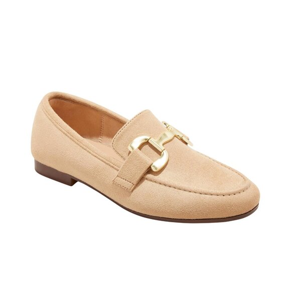 A New Day Womens Carolyn Loafers with Memory Foam Insole Beige Brown 7.5M - Picture 7 of 10